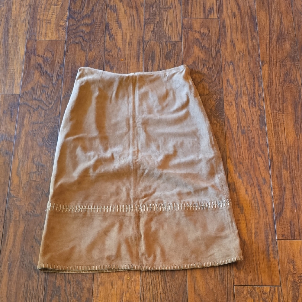 Harold's Camel Pencil Skirt